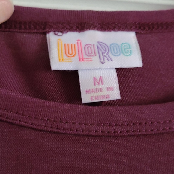 Plum Lularoe Cassie Dress - Picture 3 of 3